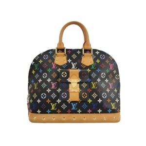 LOUIS VUITTON ALMA GM MULTICOLOR BLACK