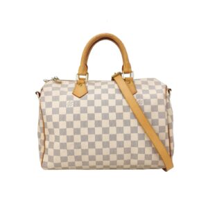 Louis Vuitton Speedy 30 Bandouliere Damier Azur