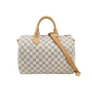 Louis Vuitton Speedy 30 Bandouliere Damier Azur